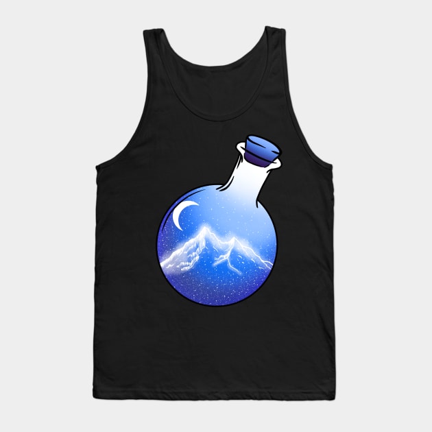 Magic bottle 2 Tank Top by Miruna Mares